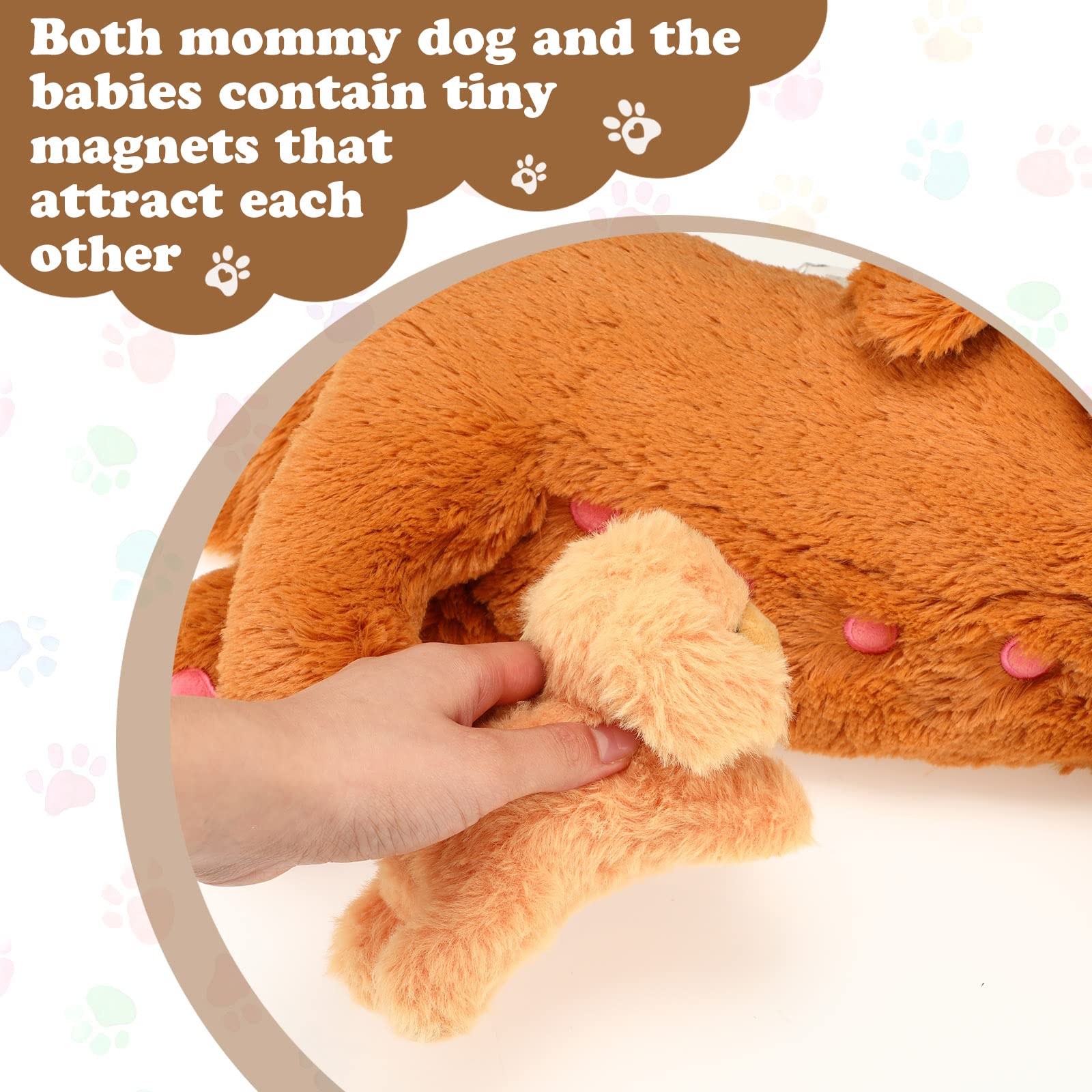 Amazon.co.jp: HyDren 育てる犬のぬいぐるみセット ソフト